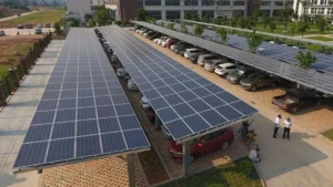 BIPV-Solar-Carports-Structure